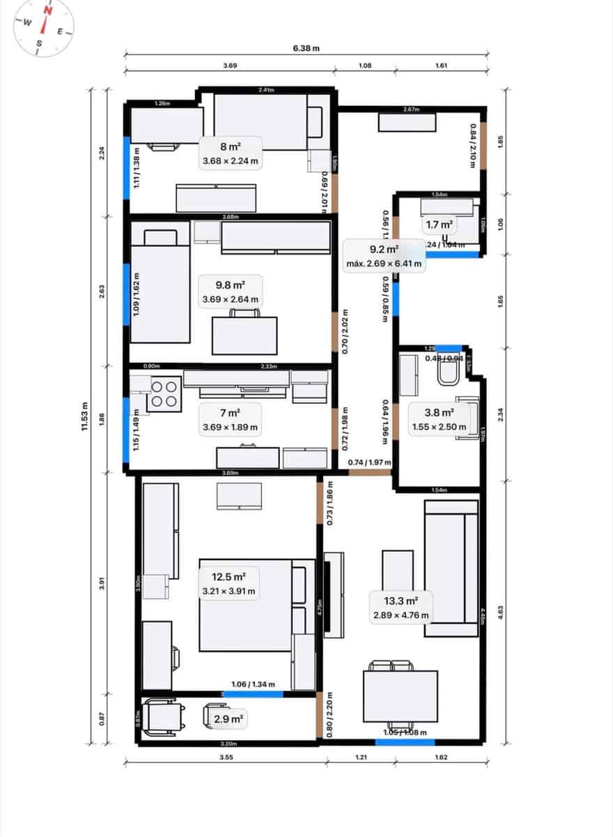 3 bedroom Flat for sale in Almeria city - € 150,000 (Ref: 10047480)