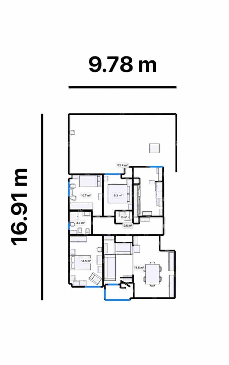 4 makuuhuone Asunto myytävänä paikassa Almeria kaupunki - 299 900 € (Ref: 9396189)