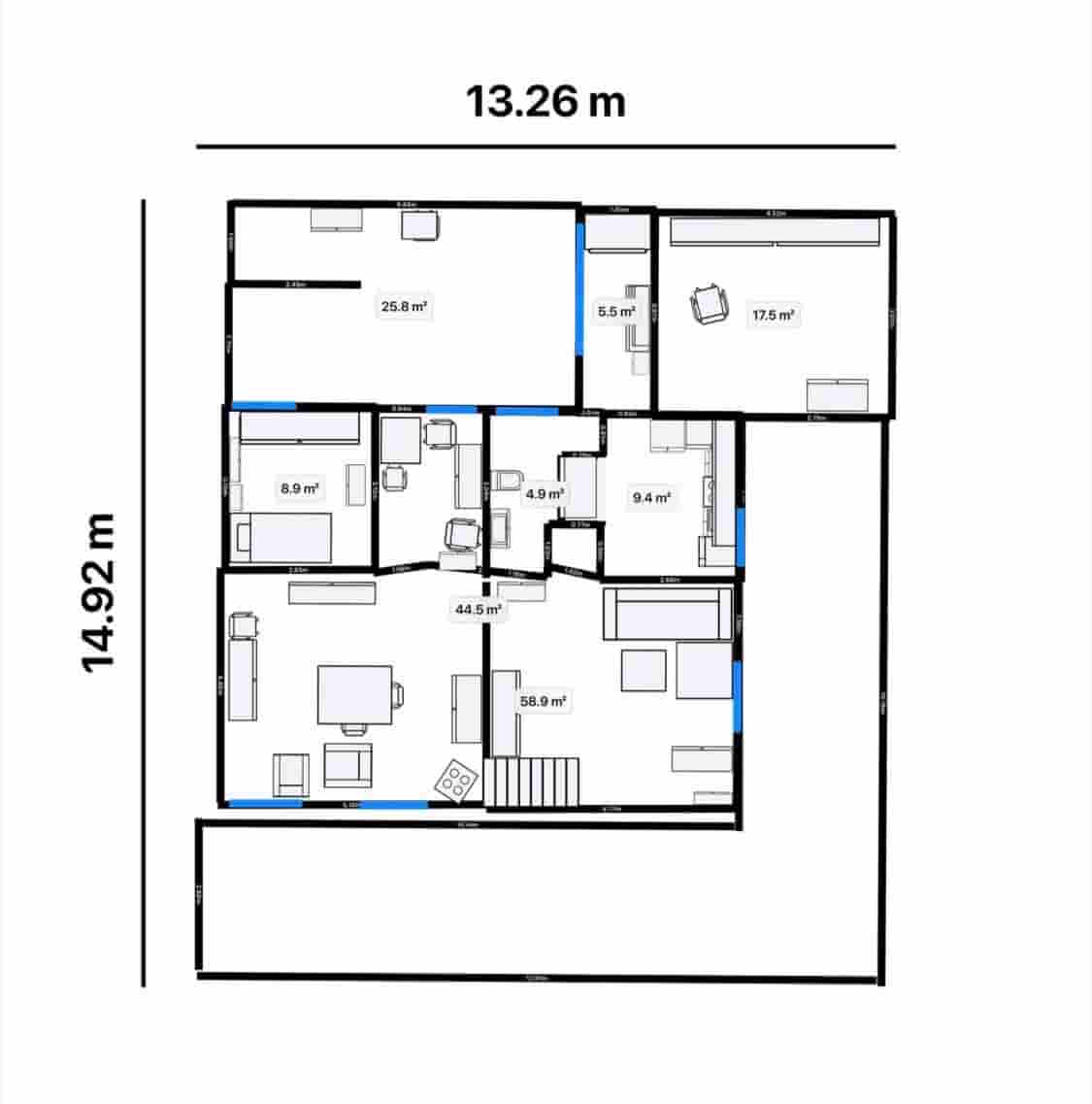 6 soveværelse Byhus til salg i Almeria by med garage - € 419.900 (Ref: 9403530)