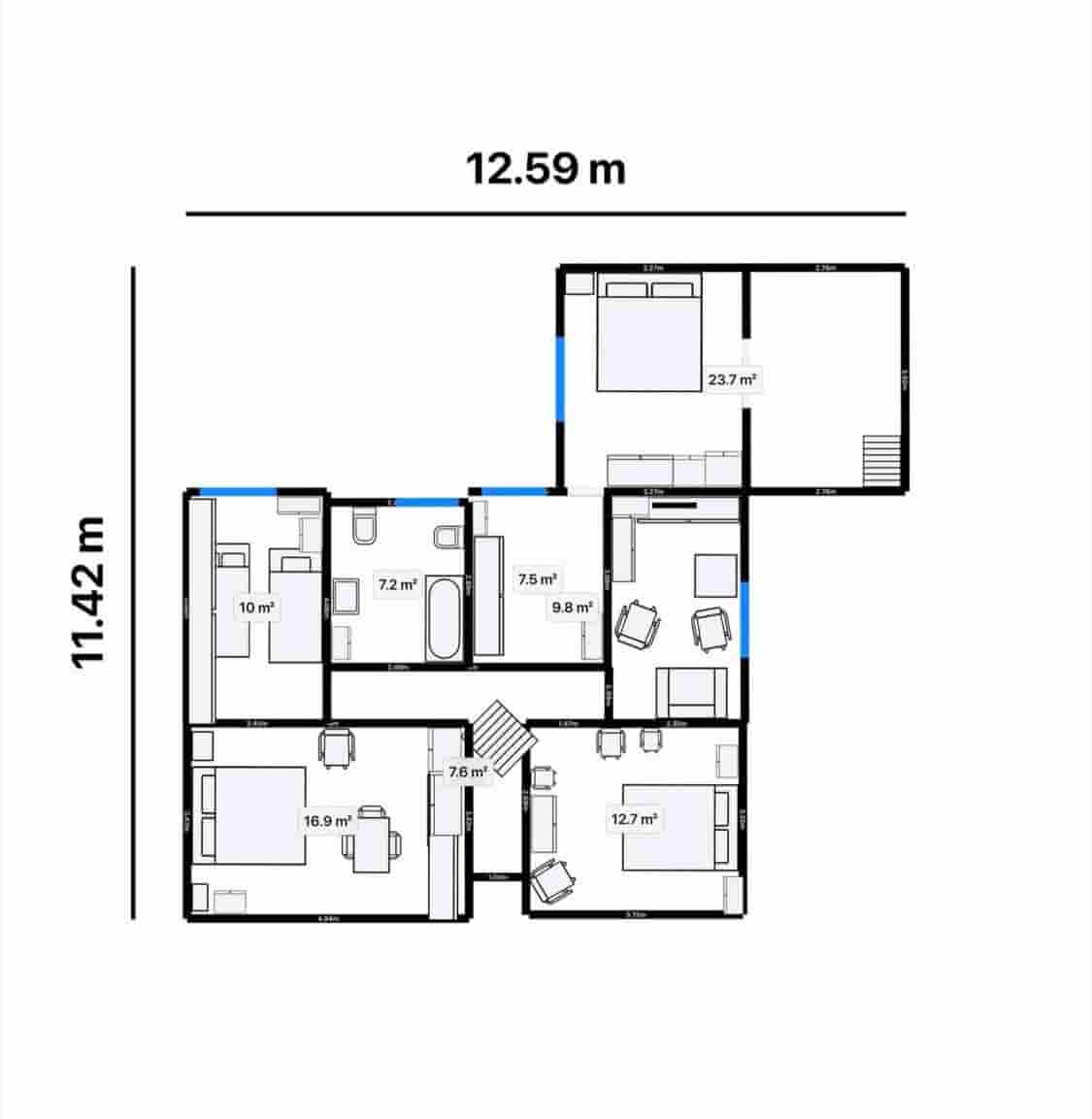 6 soveværelse Byhus til salg i Almeria by med garage - € 419.900 (Ref: 9403530)