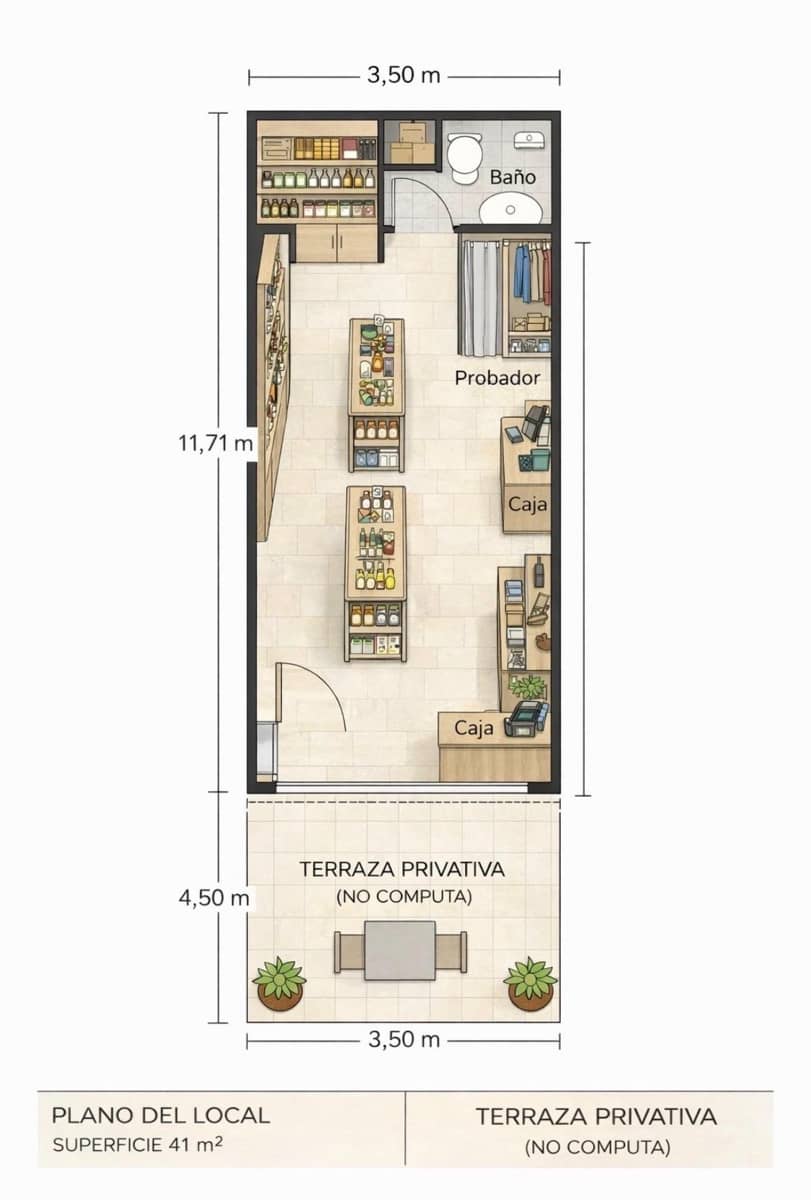 Commercial for sale in San Jose - € 249,000 (Ref: 9551859)