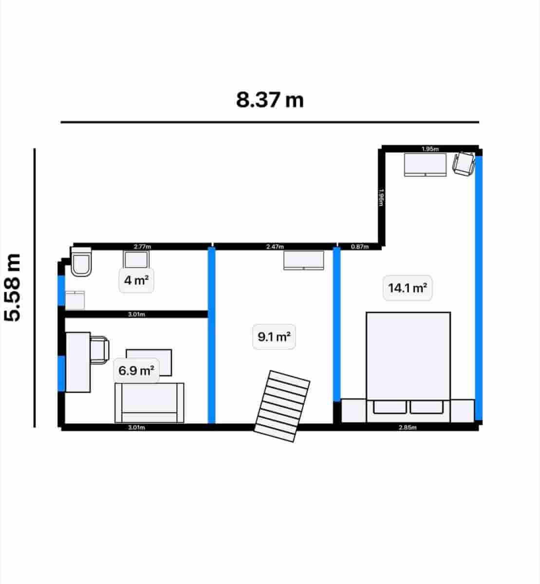 Adosado de 4 habitaciones en Almería ciudad en venta - 375.000 € (Ref: 9601251)