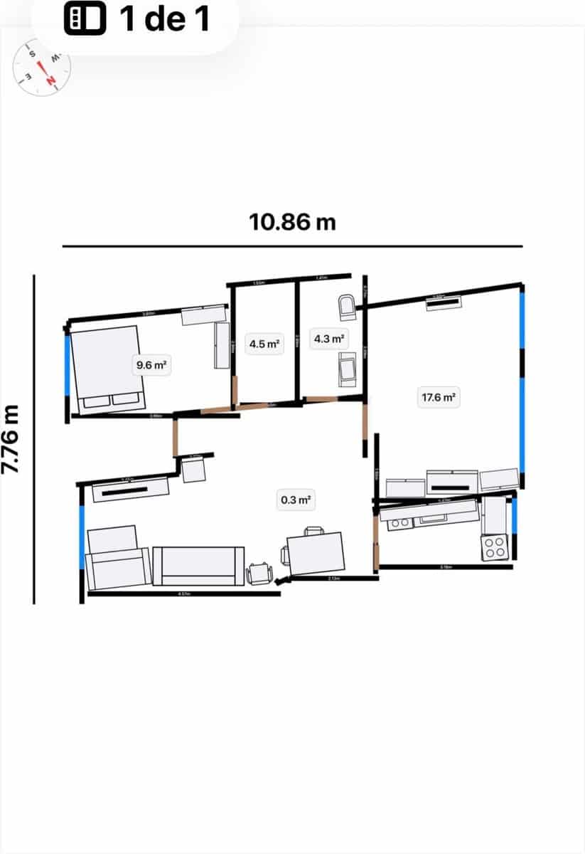 2 soverom Leilighet til salgs i Aguadulce (Almeria) - € 137 000 (Ref: 9894057)