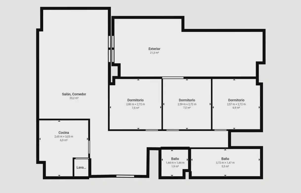 3 bedroom Flat for sale in San Juan de Alicante / Sant Joan d'Alacant - € 196,000 (Ref: 9084707)