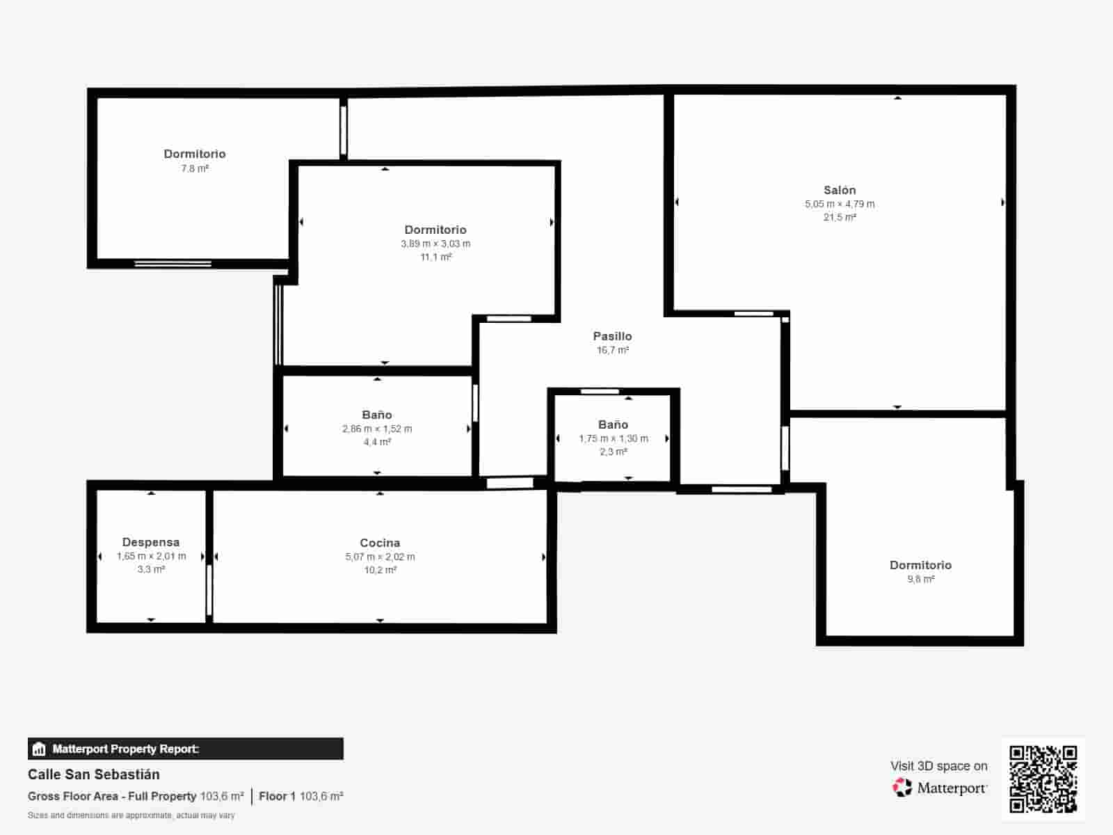 3 slaapkamer Flat te koop in Sax - € 170.000 (Ref: 9645635)