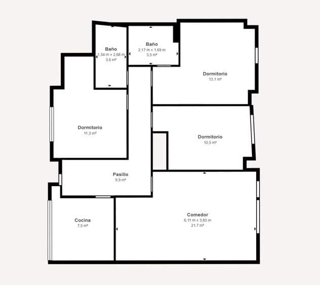 3 makuuhuone Asunto myytävänä paikassa Alicante kaupunki mukana uima-altaan 
autotalli - 379 000 € (Ref: 9702444)