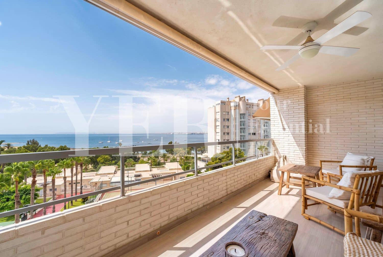2 bedroom Apartment for rent in Cabo de las Huertas with pool garage - € 2,500 (Ref: 10157119)