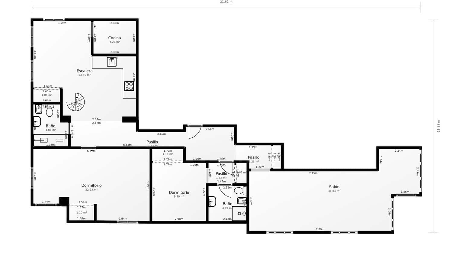 3 chambre Appartement à vendre à Alicante ville avec garage - 590 000 € (Ref: 10157121)