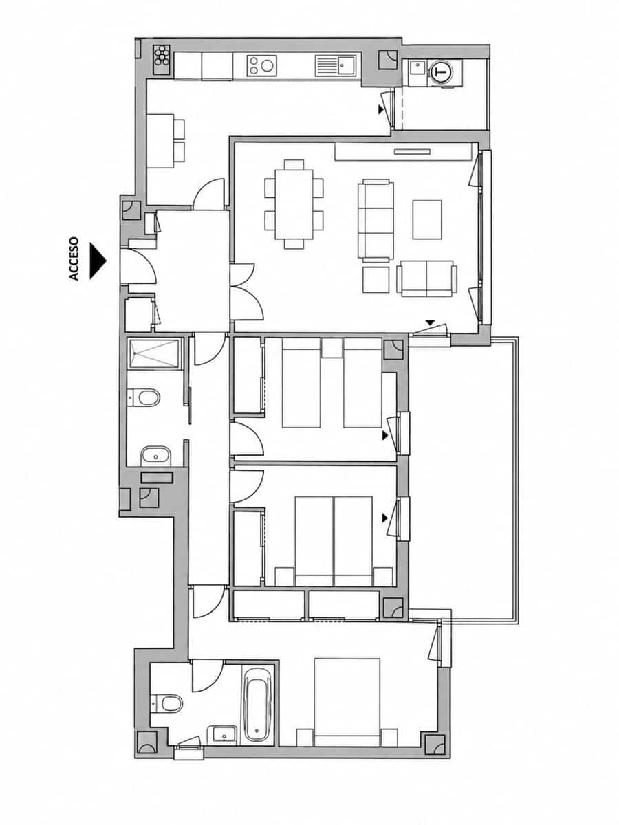 3 chambre Appartement à vendre à Alicante ville avec piscine garage - 550 000 € (Ref: 10157126)