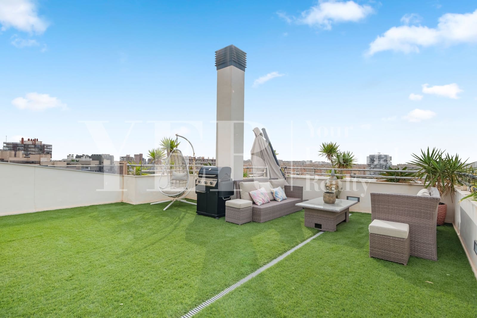 3 sypialnia Penthouse na sprzedaż w Miasto Alicante / Alacant z basenem garażem - 1 293 000 € (Ref: 8799484)