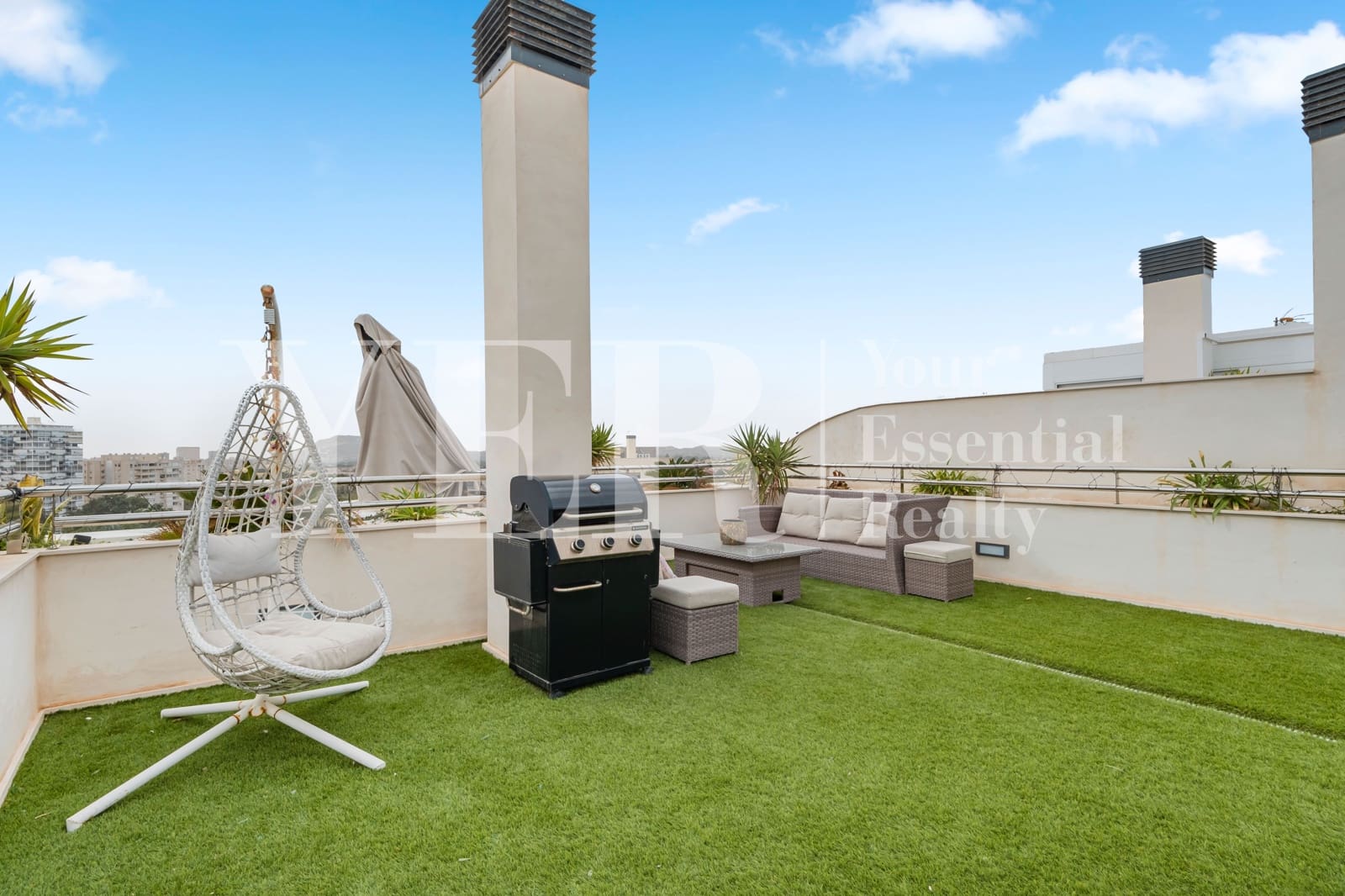 3 sypialnia Penthouse na sprzedaż w Miasto Alicante / Alacant z basenem garażem - 1 293 000 € (Ref: 8799484)