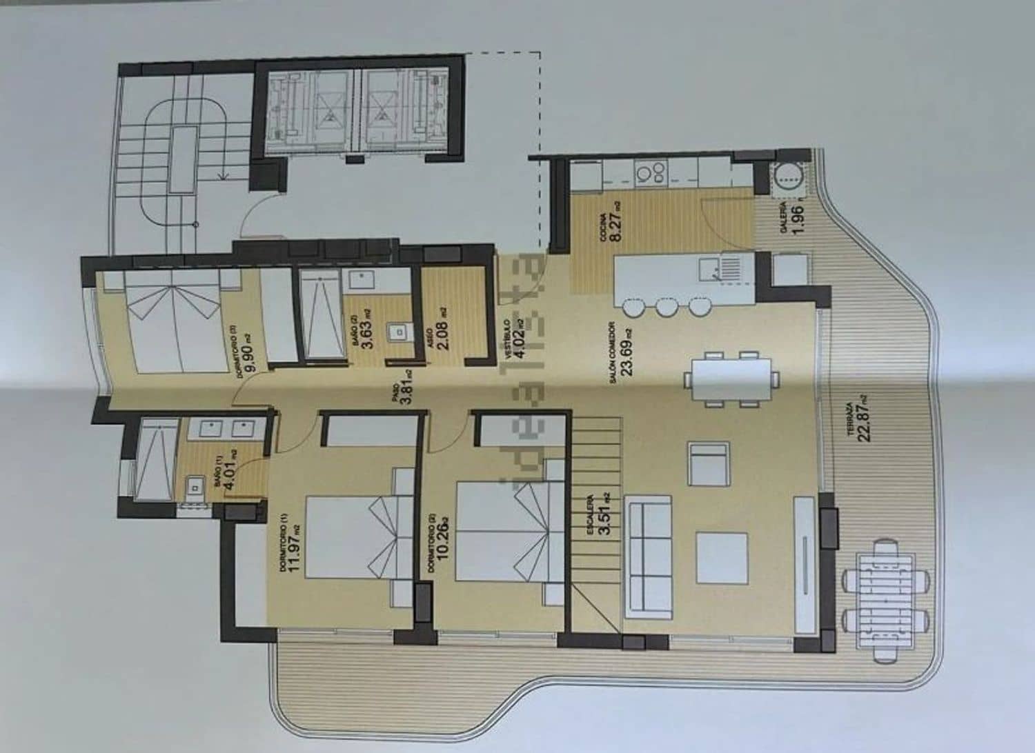 3 makuuhuone Huoneisto myytävänä paikassa Alicante kaupunki mukana uima-altaan 
autotalli - 1 250 000 € (Ref: 8799484)
