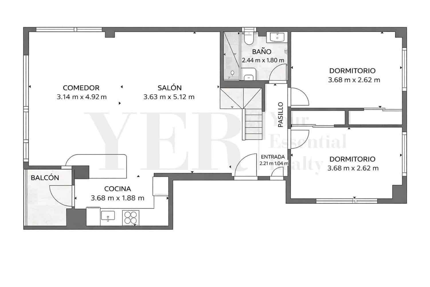 2 makuuhuone Huoneisto myytävänä paikassa Alicante kaupunki mukana uima-altaan 
autotalli - 435 000 € (Ref: 9562576)