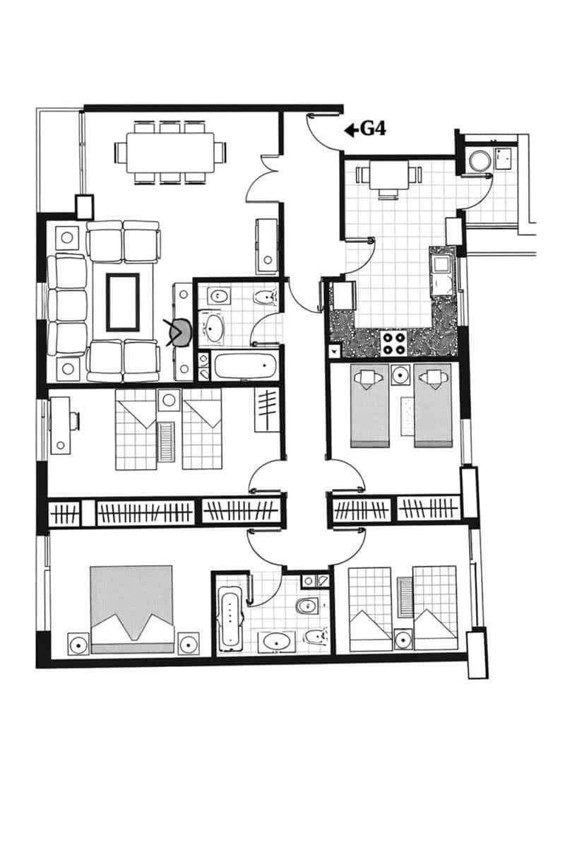 4 slaapkamer Appartement te koop in Alicante stad met garage - € 594.000 (Ref: 9562577)