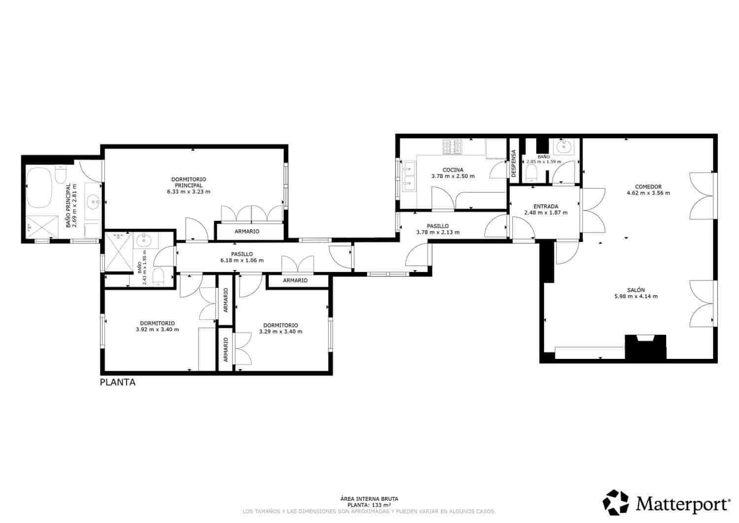 3 makuuhuone Huoneisto myytävänä paikassa Alicante kaupunki mukana 
autotalli - 660 000 € (Ref: 9604489)
