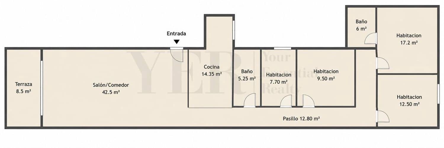 4 makuuhuone Huoneisto myytävänä paikassa Alicante kaupunki mukana 
autotalli - 695 000 € (Ref: 9915192)