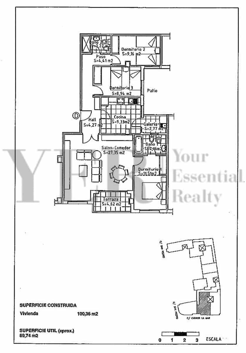 Apartamento de 3 habitaciones en El Campello en venta con piscina garaje - 435.000 € (Ref: 9915195)
