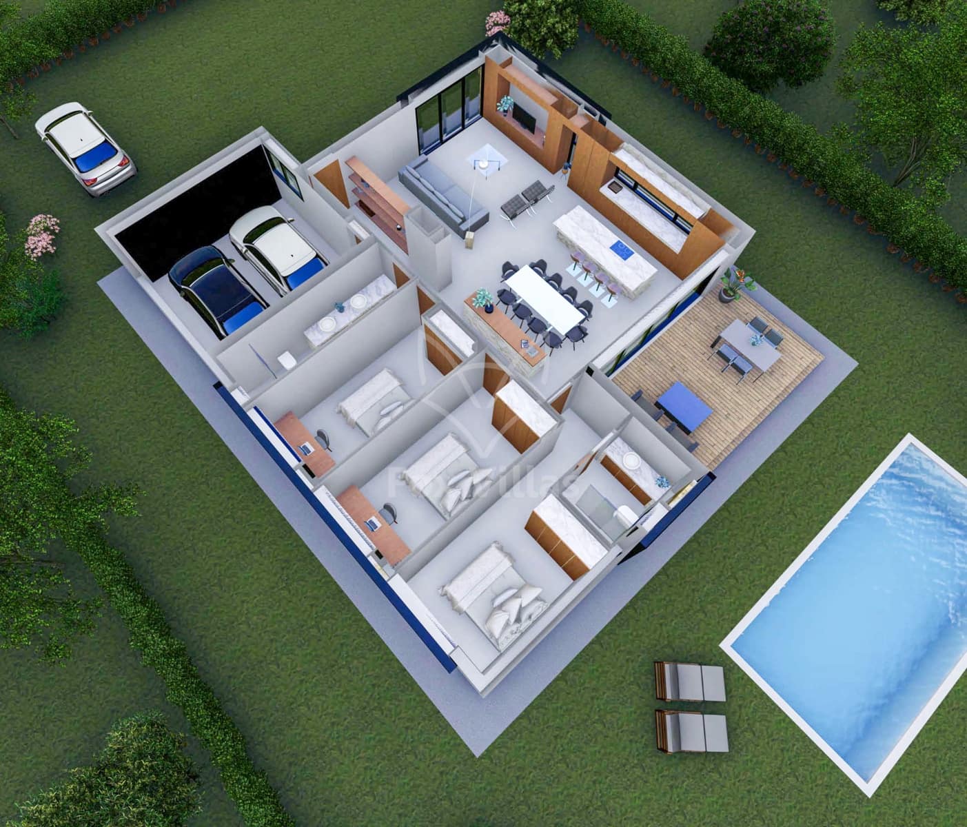 3 bedroom Villa for sale in Pinoso with pool - € 362,400 (Ref: 9061804)