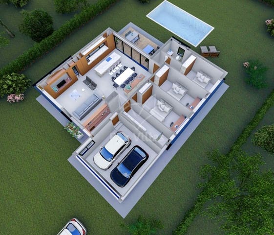 3 bedroom Villa for sale in Pinoso with pool - € 362,400 (Ref: 9061804)