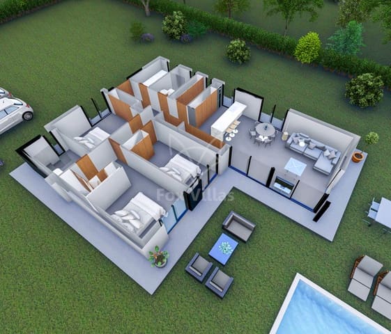 3 soverom Villa til salgs i Pinoso med svømmebasseng - € 285 000 (Ref: 9061807)