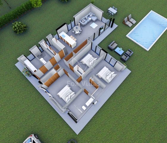 3 soverom Villa til salgs i Pinoso med svømmebasseng - € 285 000 (Ref: 9061807)