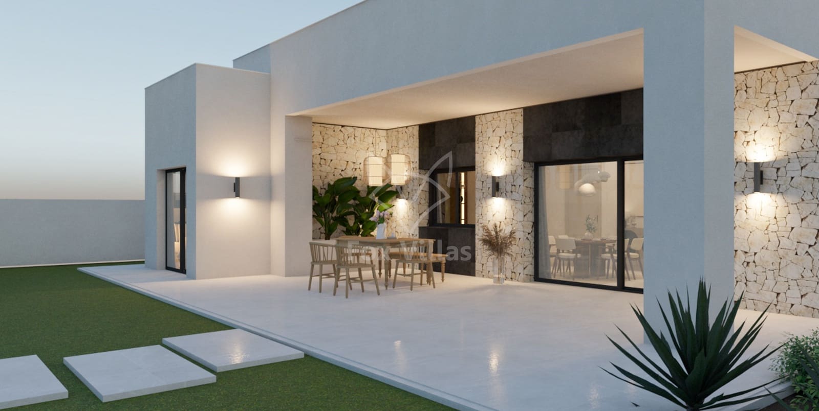 3 soverom Villa til salgs i Aspe med svømmebasseng - € 310 000 (Ref: 9074341)