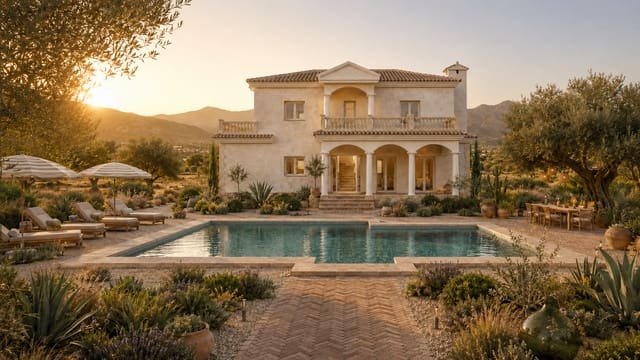 3 Zimmer Villa zu verkaufen in Pinoso mit Pool - 423.000 € (Ref: 9077452)