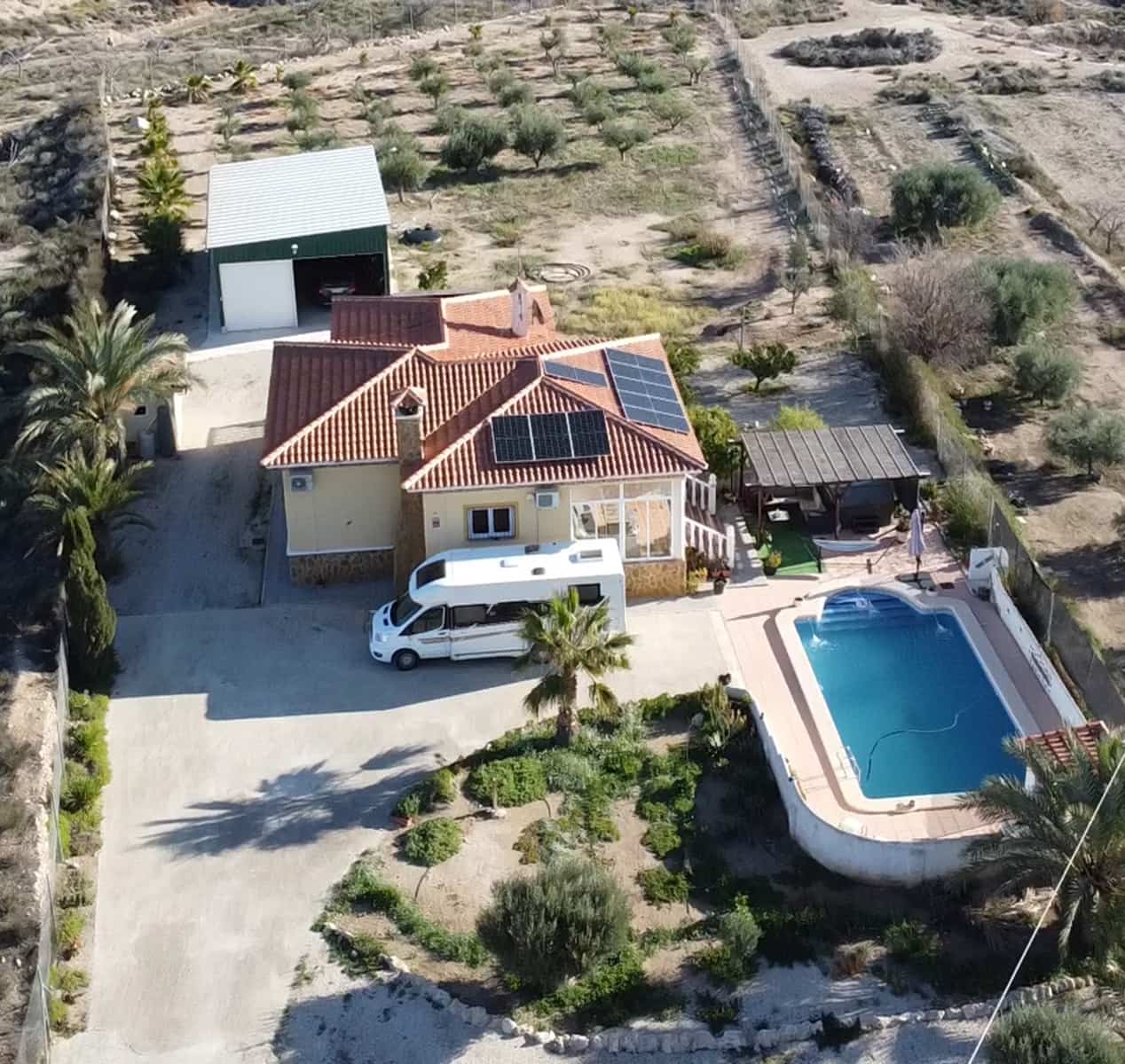 3 sovrum Villa till salu i Abanilla med pool - 349 000 € (Ref: 9500927)