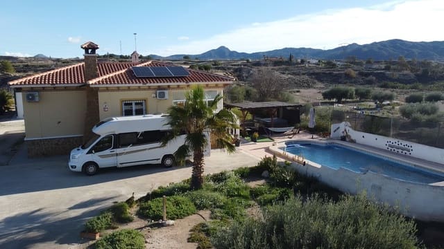 3 sovrum Villa till salu i Abanilla med pool - 349 000 € (Ref: 9500927)