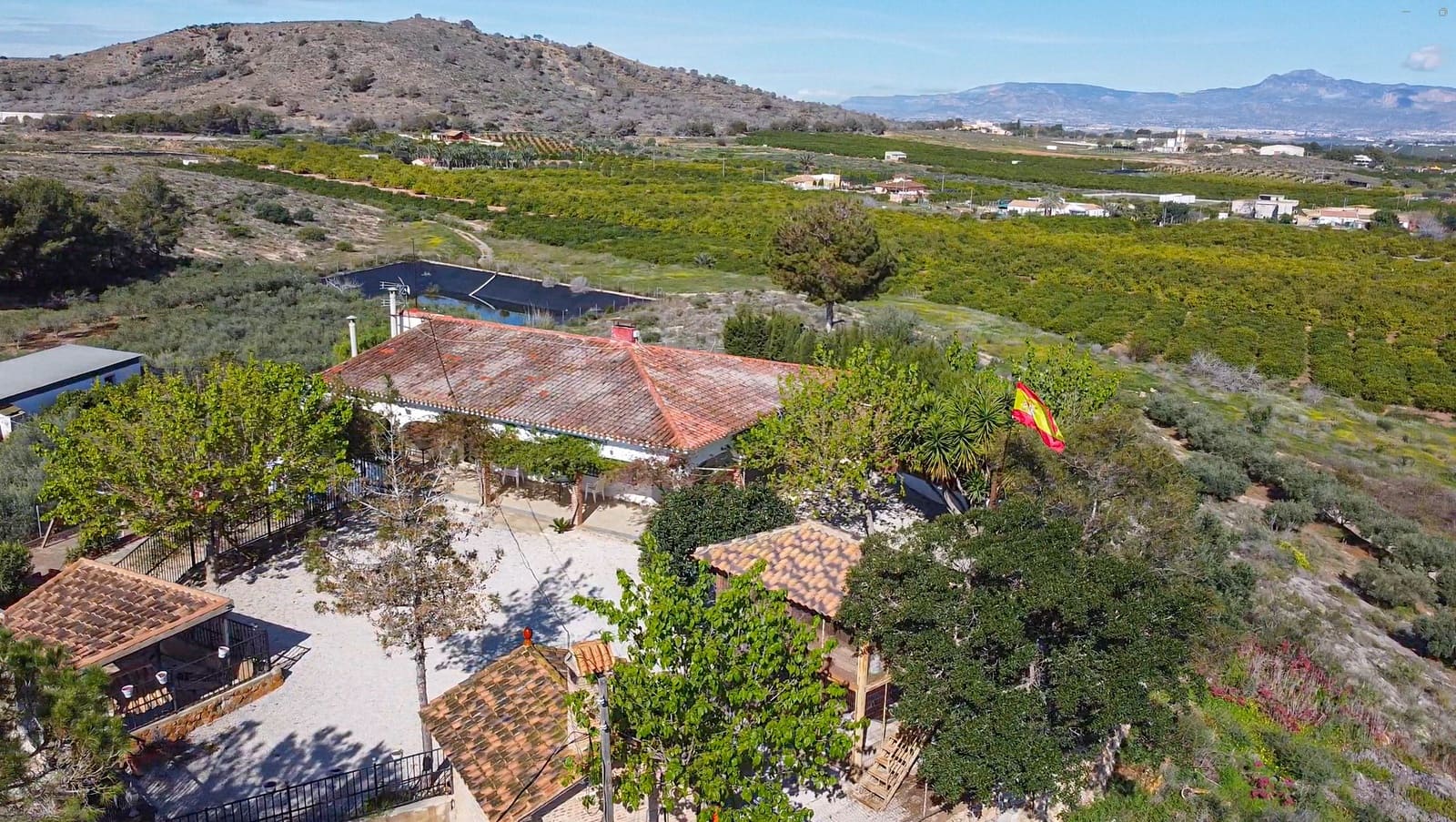 4 chambre Finca/Maison de Campagne à vendre à Santomera avec piscine - 350 000 € (Ref: 9762345)