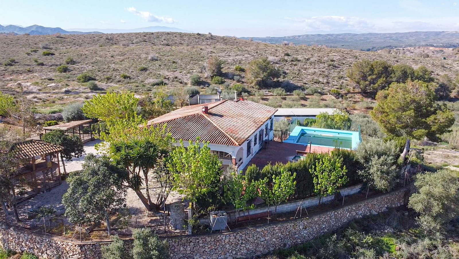 4 chambre Finca/Maison de Campagne à vendre à Santomera avec piscine - 350 000 € (Ref: 9762345)