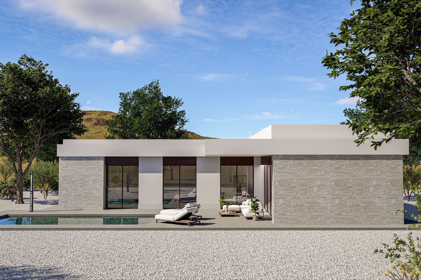 3 bedroom Villa for sale in Aspe with pool - € 347,000 (Ref: 9778903)