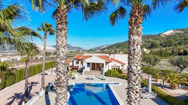 3 soveværelse Villa til salg i Cañada de la Lena, Abanilla med swimmingpool garage - € 475.000 (Ref: 9793198)