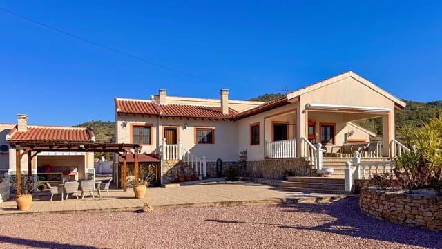 3 soveværelse Villa til salg i Cañada de la Lena, Abanilla med swimmingpool garage - € 475.000 (Ref: 9793198)