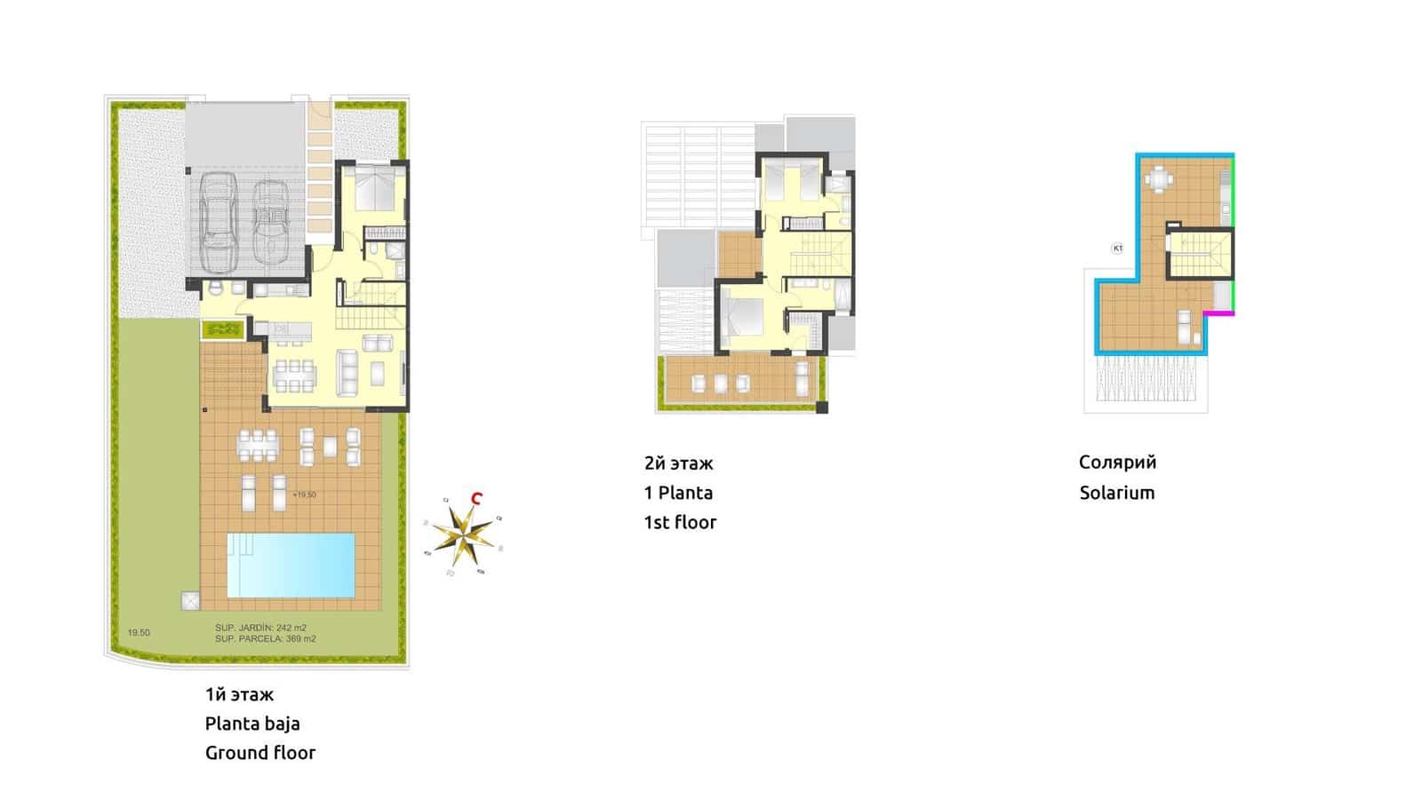 3 soveværelse Villa til salg i Aguas Nuevas med swimmingpool - € 630.000 (Ref: 8944147)