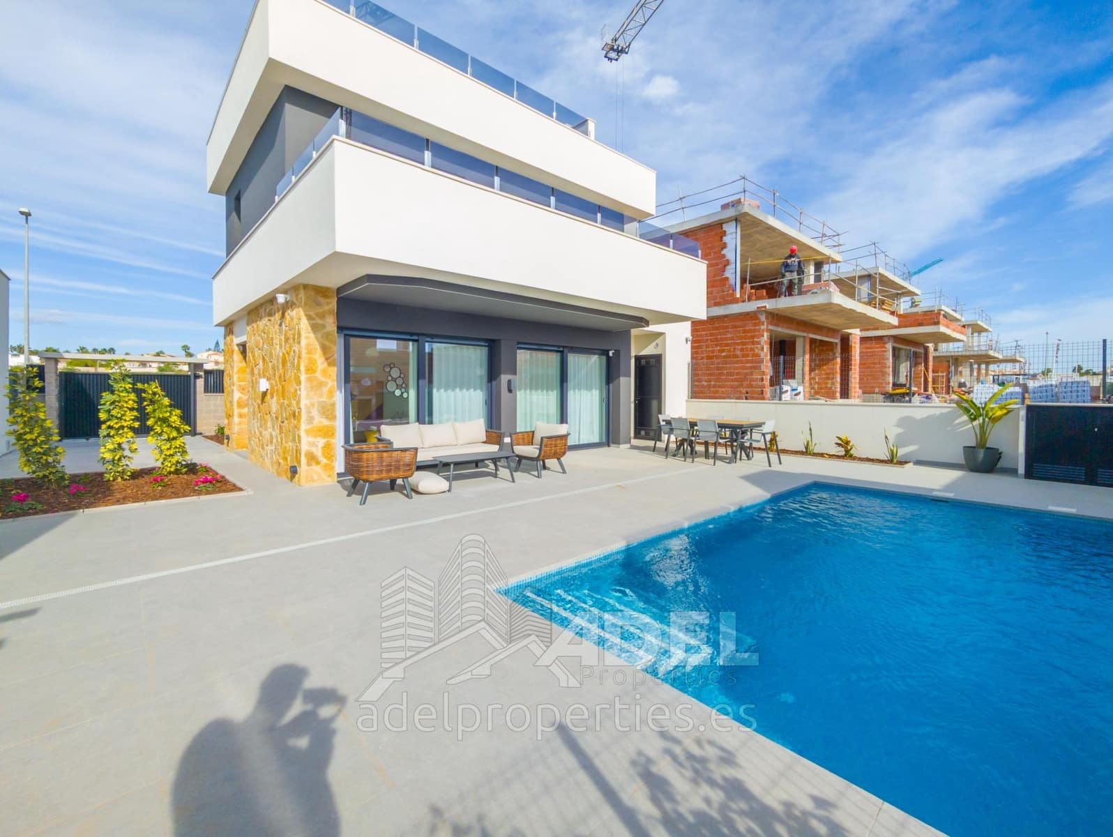 3 Zimmer Villa zu verkaufen in Ciudad Quesada mit Pool - 570.000 € (Ref: 9462038)