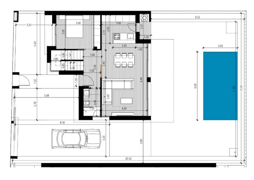 3 sypialnia Willa na sprzedaż w Ciudad Quesada z basenem - 588 000 € (Ref: 9462038)