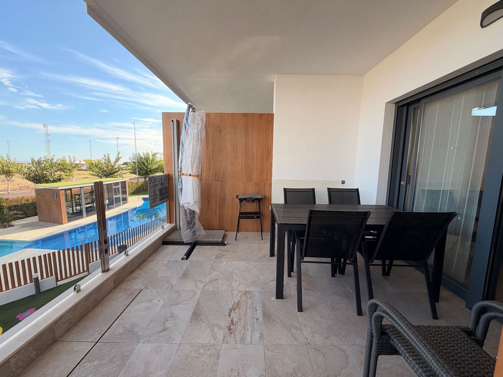 2 Zimmer Wohnung zu vermieten in Pilar de la Horadada mit Pool Garage - 1.200 € (Ref: 10182453)