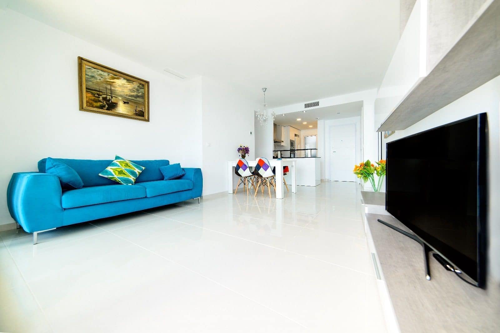 2 quarto Apartamento para arrendar em Punta Prima com piscina garagem - 1 800 € (Ref: 9100469)