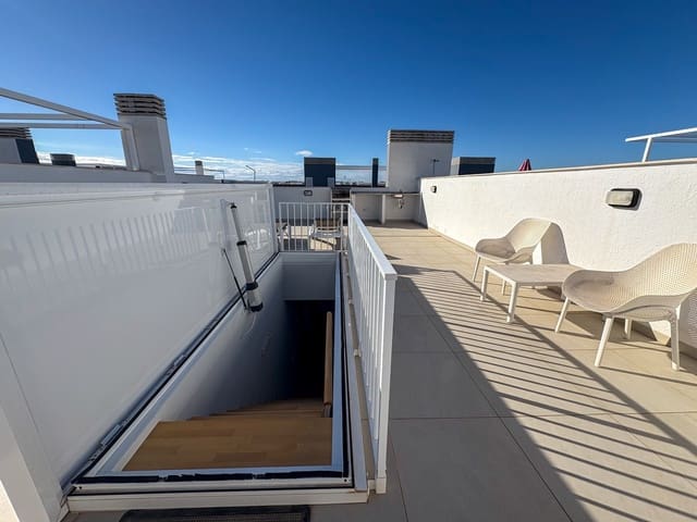 2 soverom Penthouse til leie i Orihuela Costa, Orihuela med svømmebasseng garasje - € 1 800 (Ref: 9413585)
