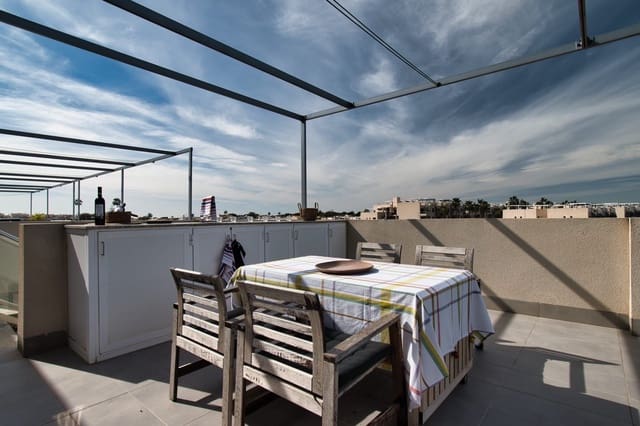2 slaapkamer Penthouse te koop in Pilar de la Horadada met zwembad garage - € 315.000 (Ref: 9665887)