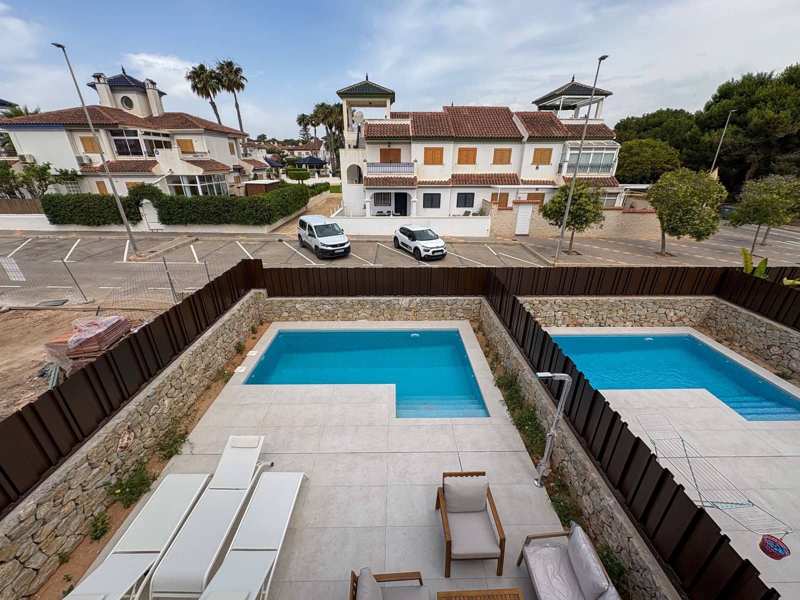 Villa/Maison de 3 chambres à louer à Pilar de la Horadada avec piscine garage - 2 600 € (Ref: 9726311)