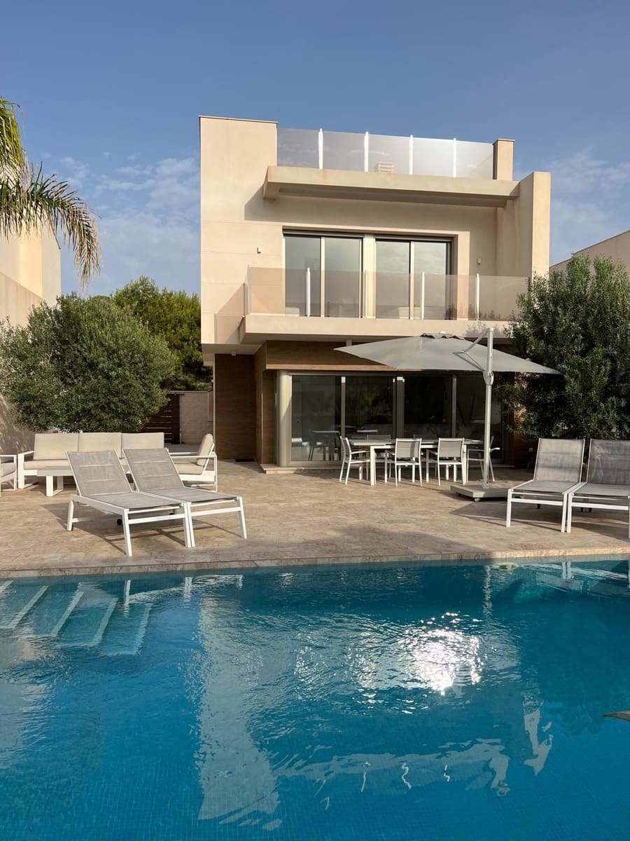 3 Zimmer Villa zu vermieten in San Miguel de Salinas mit Pool Garage - 2.200 € (Ref: 9794061)