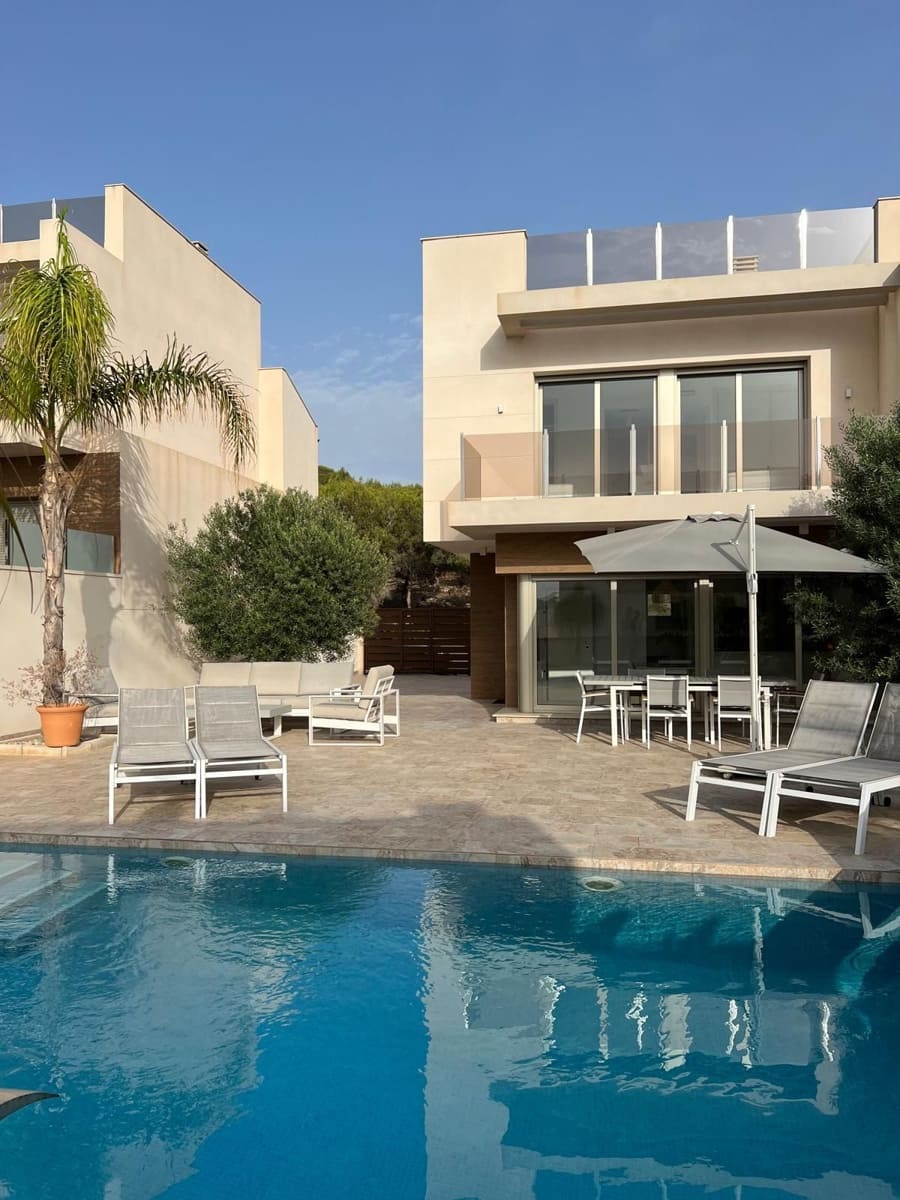 3 Zimmer Villa zu vermieten in San Miguel de Salinas mit Pool Garage - 2.200 € (Ref: 9794061)