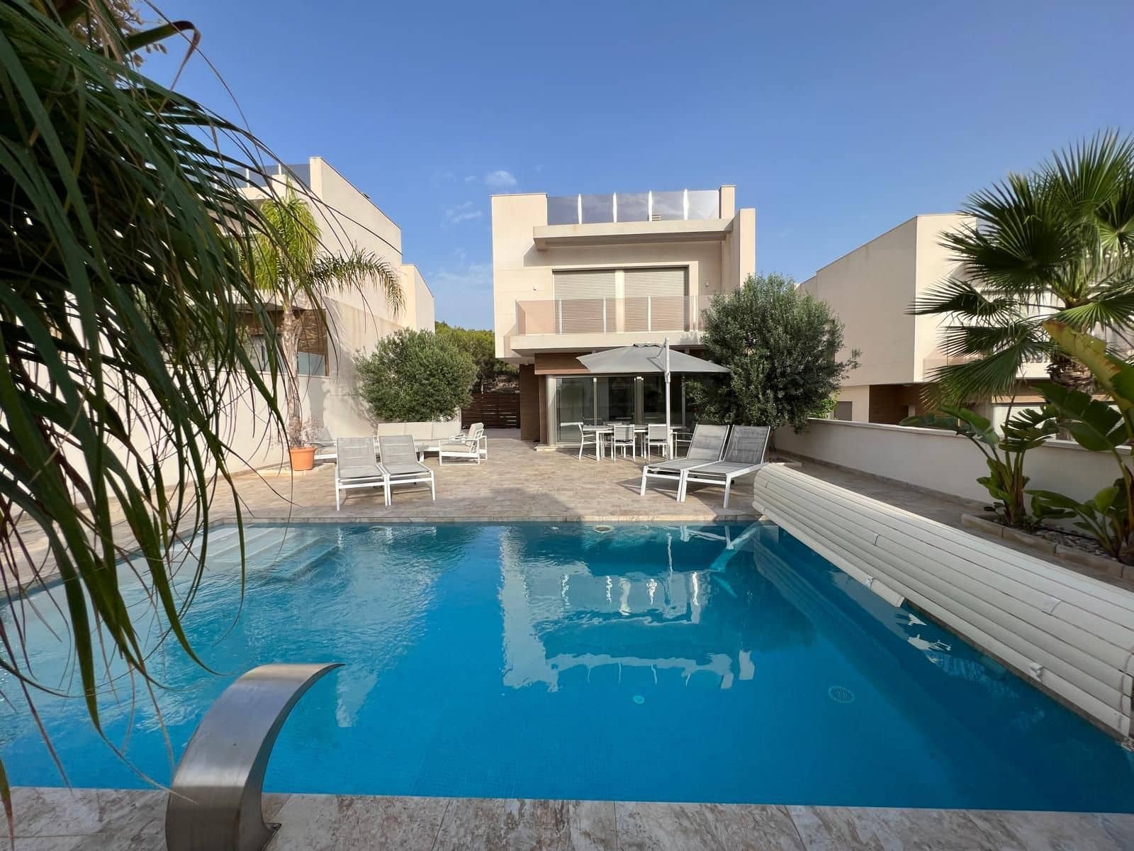 3 Zimmer Villa zu vermieten in San Miguel de Salinas mit Pool Garage - 2.200 € (Ref: 9794061)