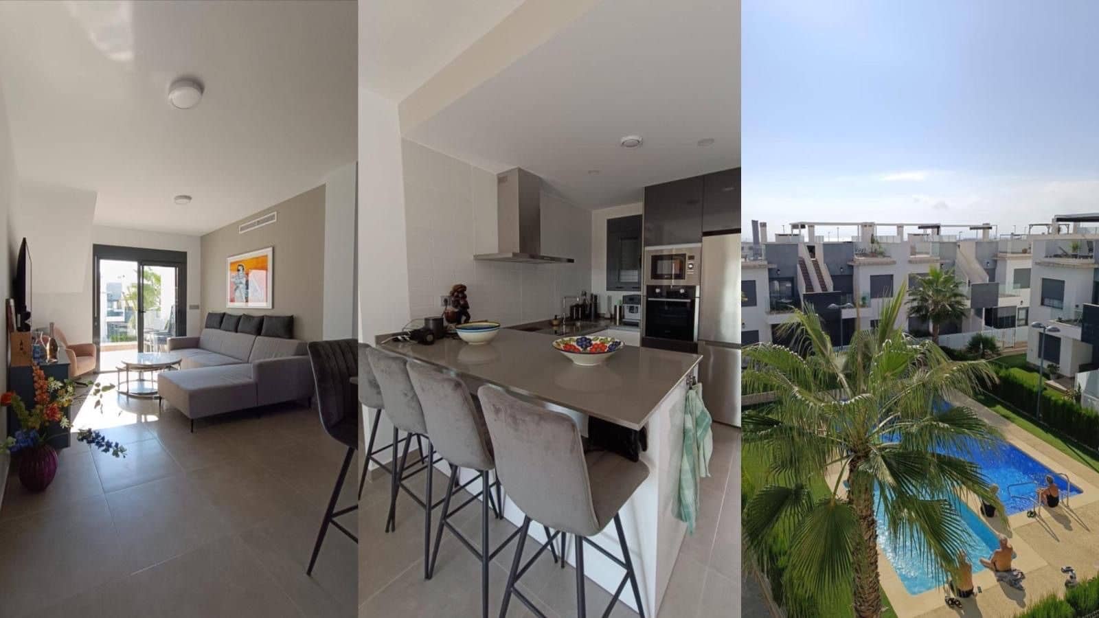 2 soverom Penthouse til salgs i Pilar de la Horadada med svømmebasseng - € 254 900 (Ref: 9796137)