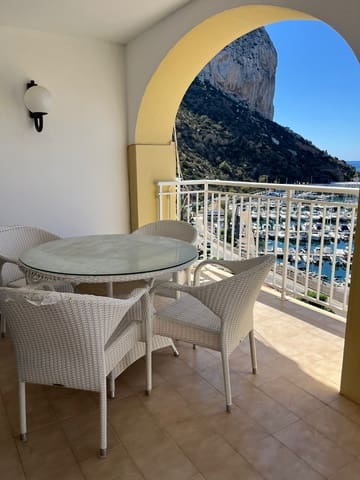 1 bedroom Beach Apartment for rent in Puerto, Calpe / Calp with garage - € 790 (Ref: 9060770)