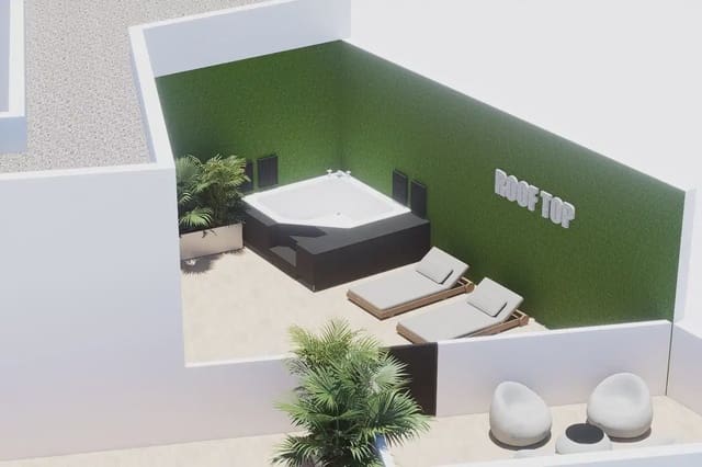 2 soveværelse Penthouse til salg i Antonio Machado, Torrevieja med garage - € 320.000 (Ref: 10007154)
