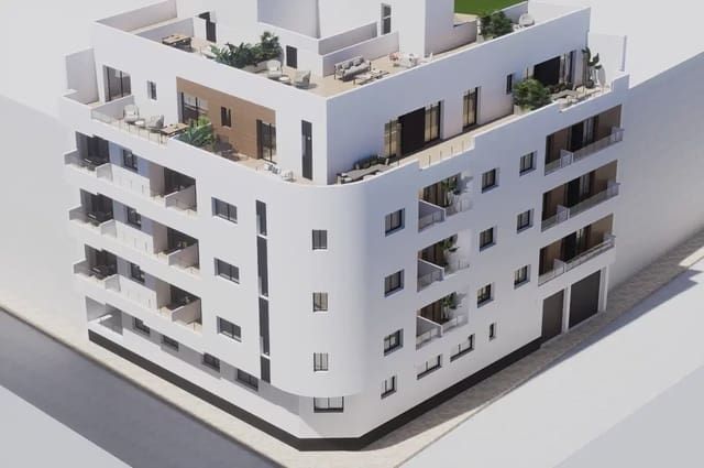 2 soveværelse Penthouse til salg i Antonio Machado, Torrevieja med garage - € 320.000 (Ref: 10007154)