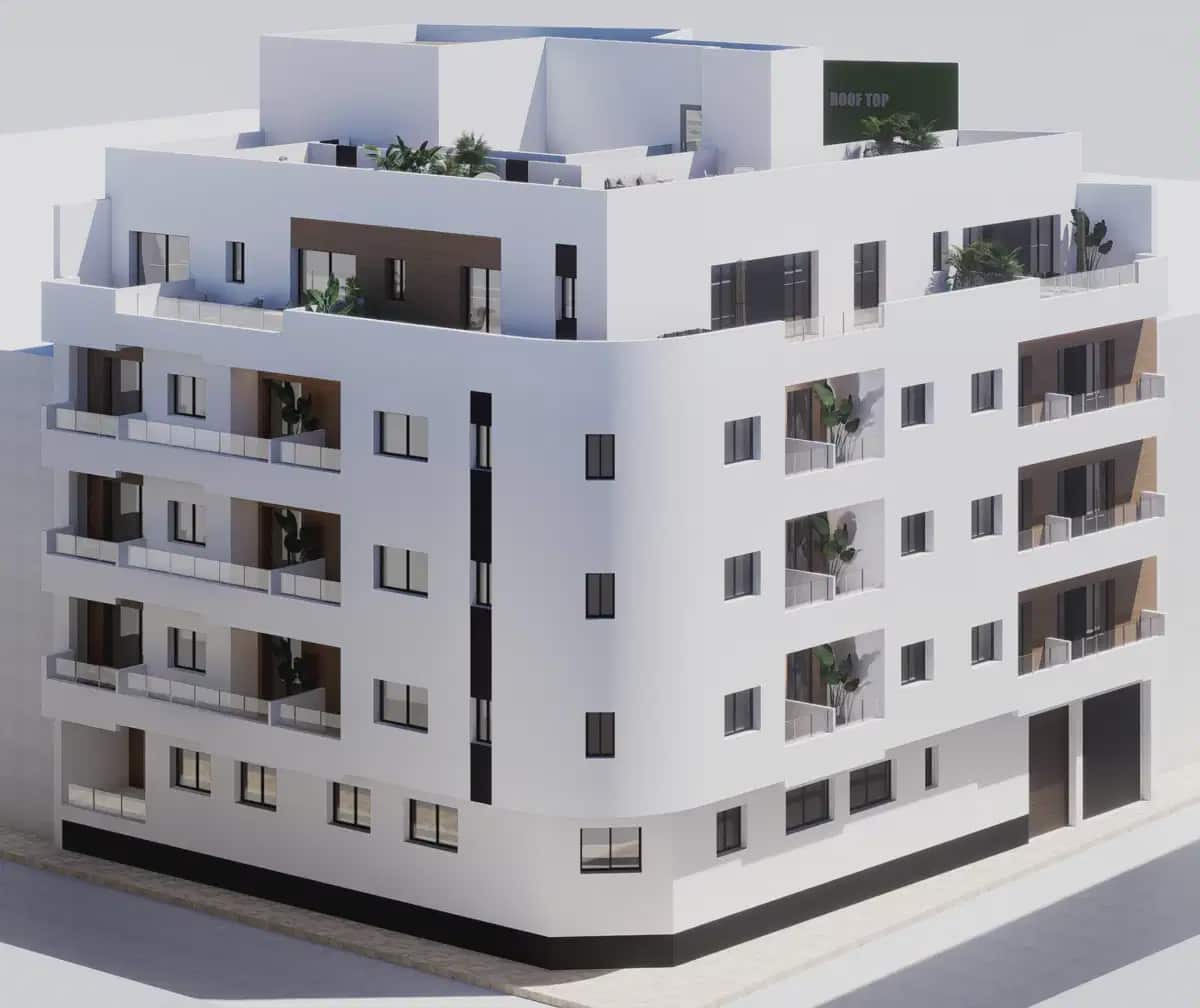 2 soveværelse Penthouse til salg i Torrevieja med garage - € 320.000 (Ref: 10007154)